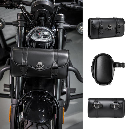 Punk Retro Motorcycle Modification Pannier Bag
