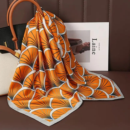 70 Silk Scarf Square Scarf High Sense Korean Style Fashion All-matching