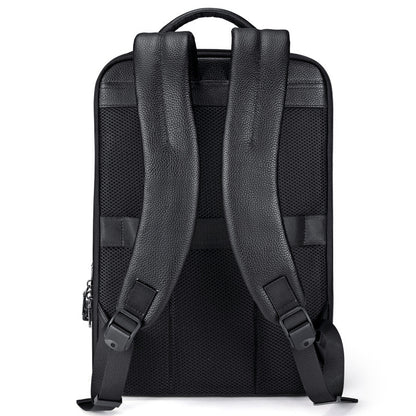 Leather Men's Business Computer Backpack