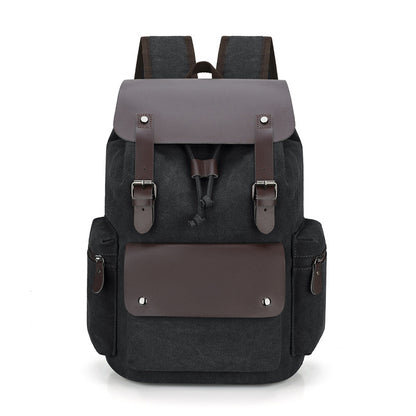 Drawstring Backpack Retro Canvas Personality