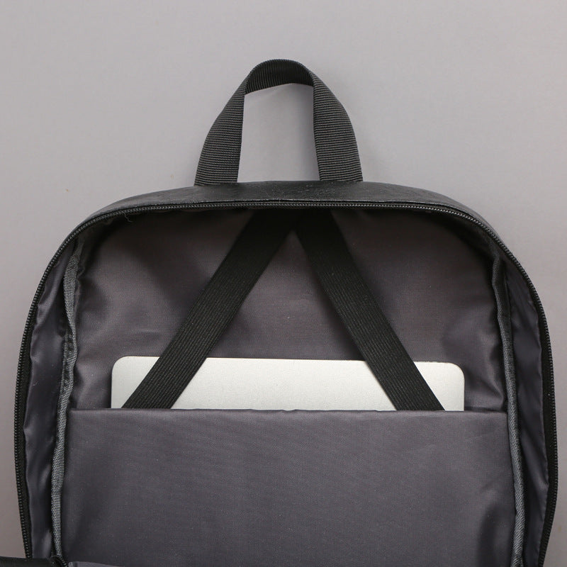 Backpack Casual Men's Large Capacity Black