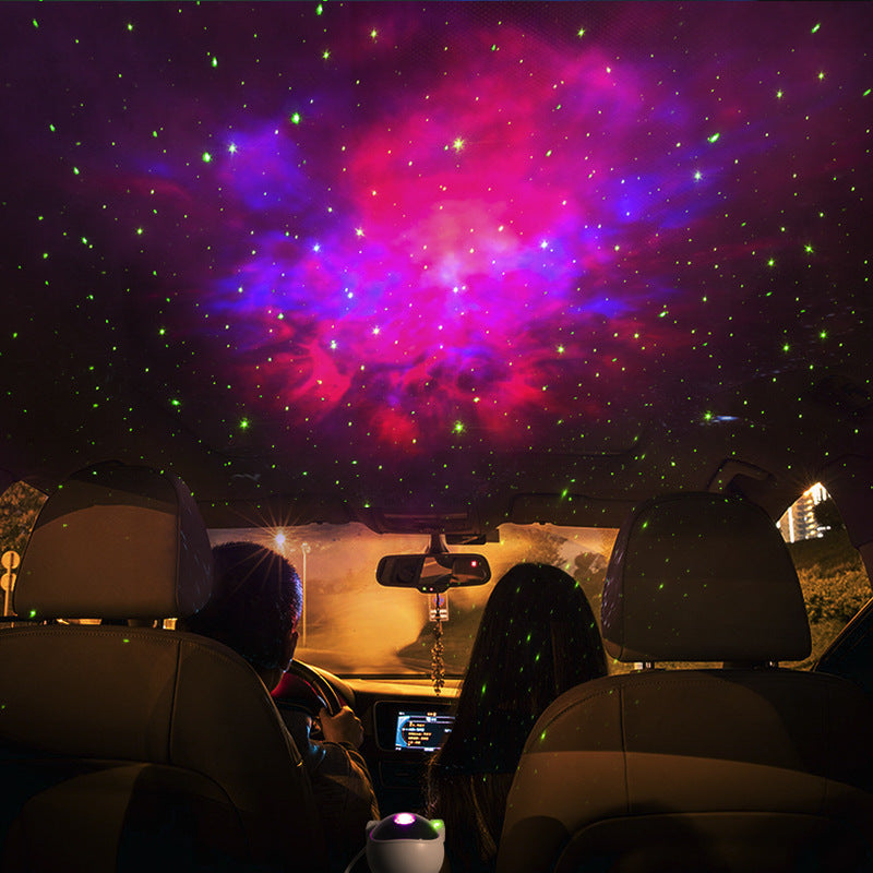 Astronaut Galaxy Projector Night Lamp – USB Powered Starry Sky Light