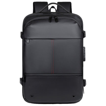 Multi-functional High-grade Vacuum Compression Business Backpack