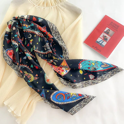 Large Kerchief Women's Spring And Autumn Fashion Printing
